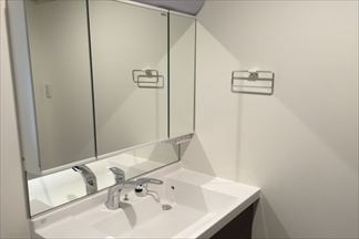 洗面所クリーニング